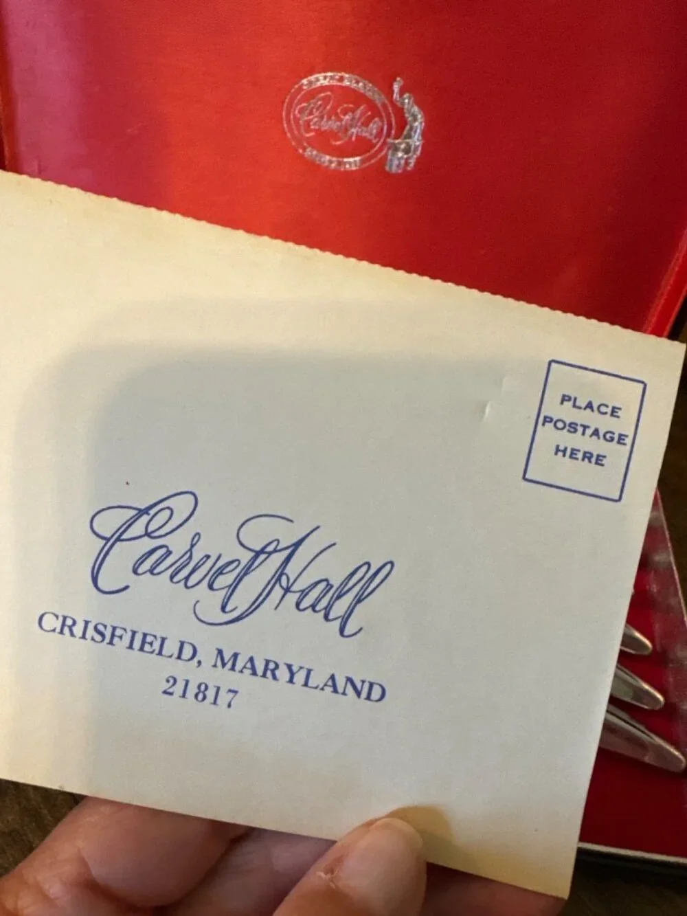 Vintage Carvel Hall Stainless Steel Steak Knife Set In Box